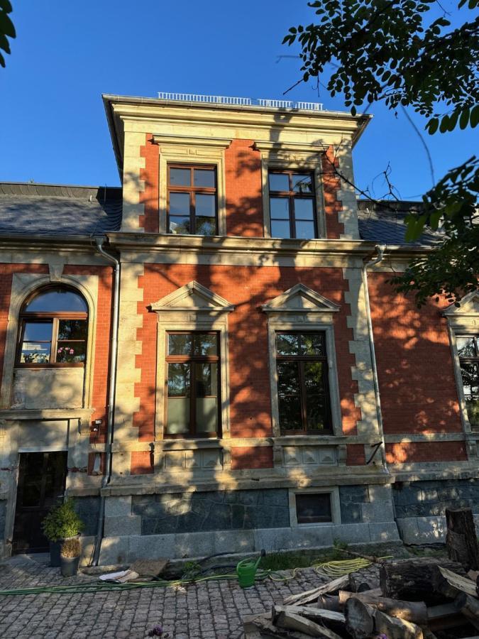 Aussergewoehnliche Ferienwohnung Stadtvilla Plauen Exterior foto