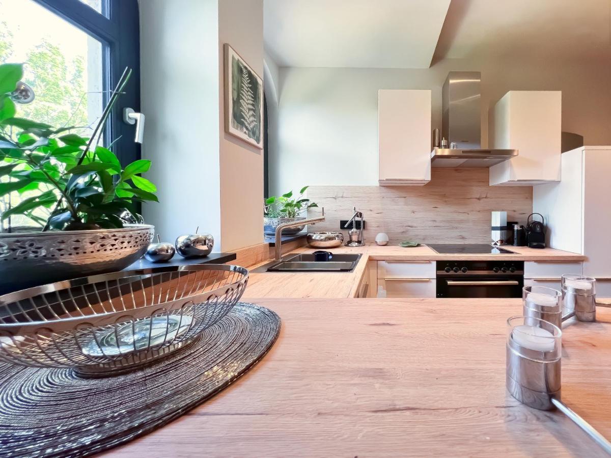 Aussergewoehnliche Ferienwohnung Stadtvilla Plauen Exterior foto