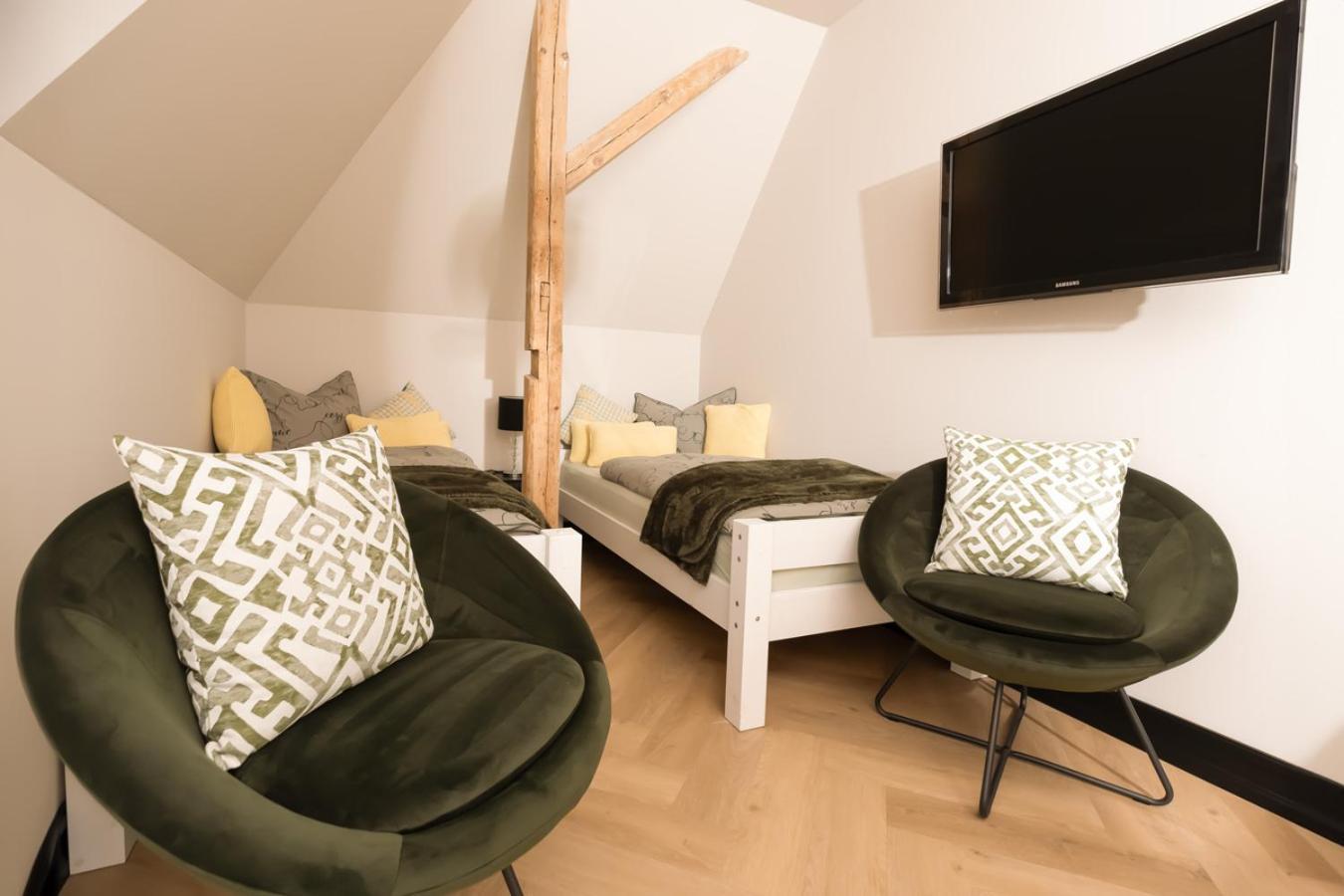 Aussergewoehnliche Ferienwohnung Stadtvilla Plauen Exterior foto