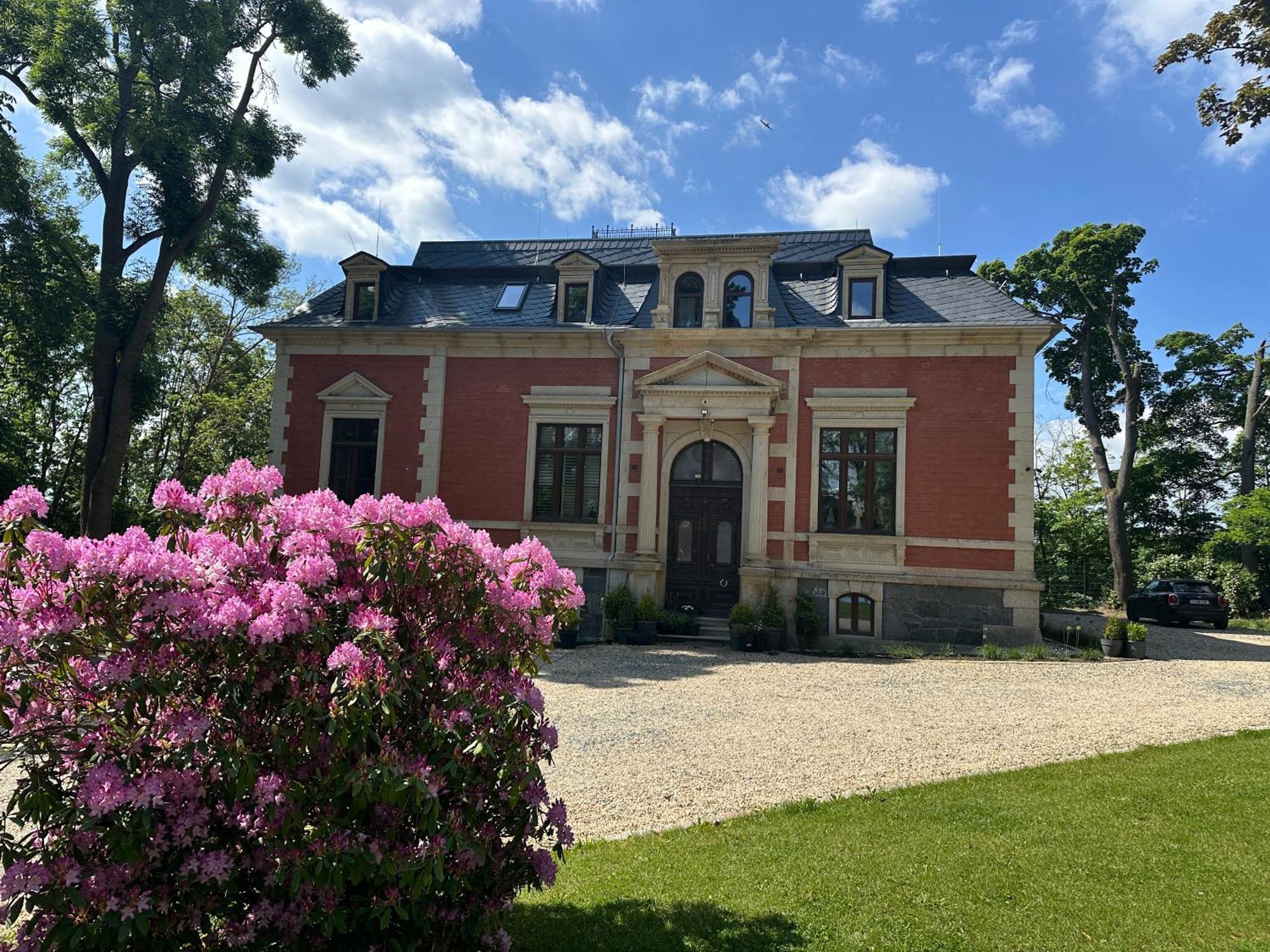 Aussergewoehnliche Ferienwohnung Stadtvilla Plauen Exterior foto